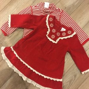 Hanna Andersson corduroy holiday dress